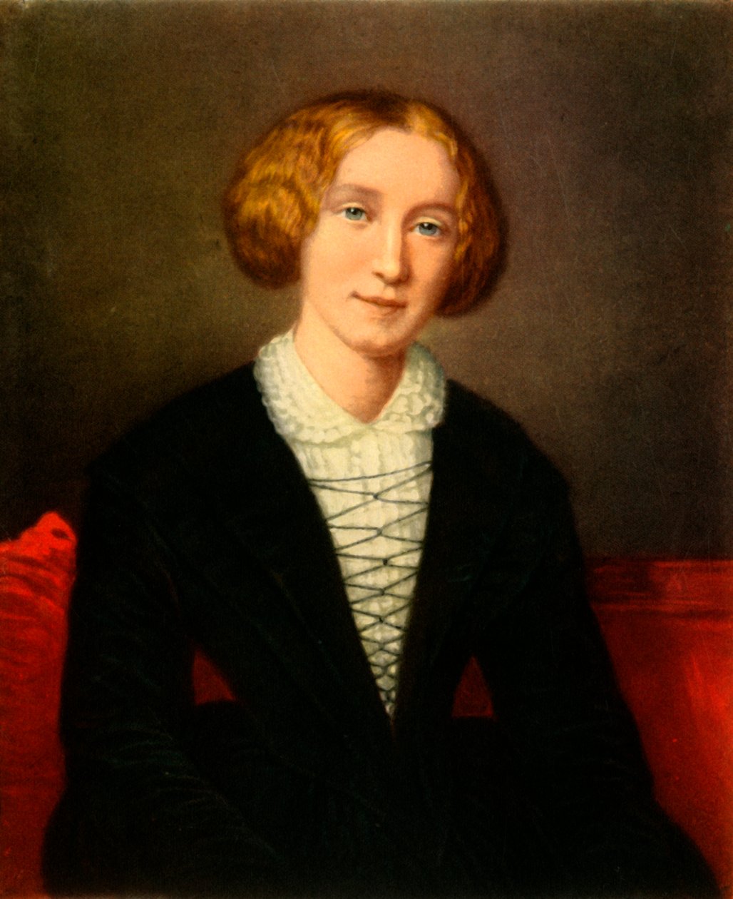 George Eliot, c1850, 1942 da Francois d