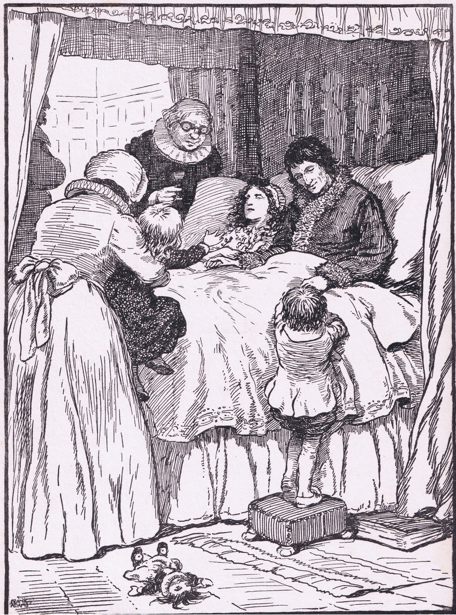 Vissero in amore, morirono in amore e lasciarono due bambini dietro, anni 1930 da Frank Adams