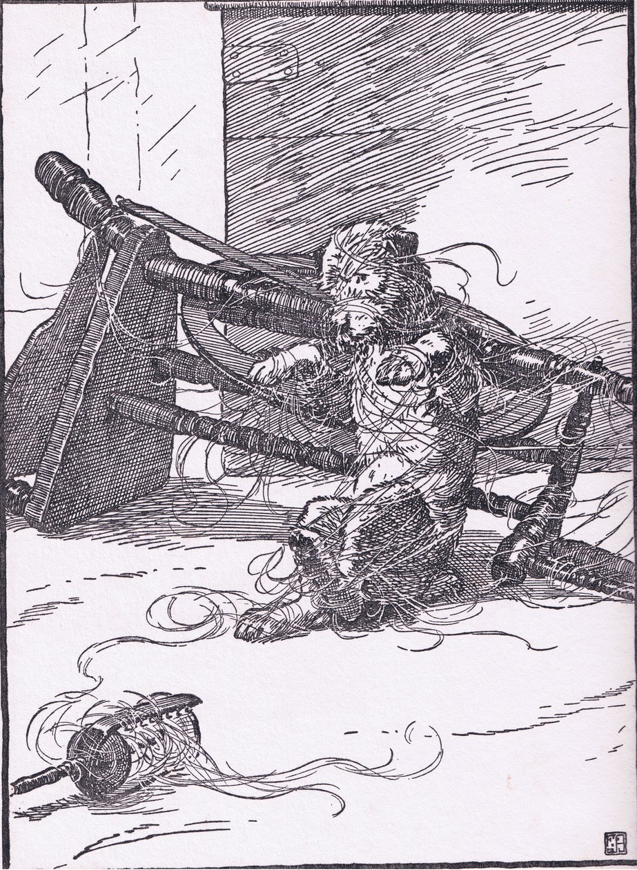 Andò dalla sarta, per comprargli della biancheria, quando tornò, il cane stava filando da Frank Adams