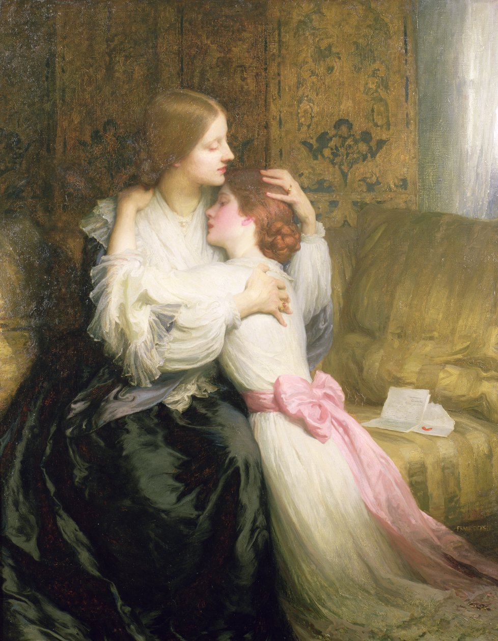 La madre, 1907 da Frank Dicksee