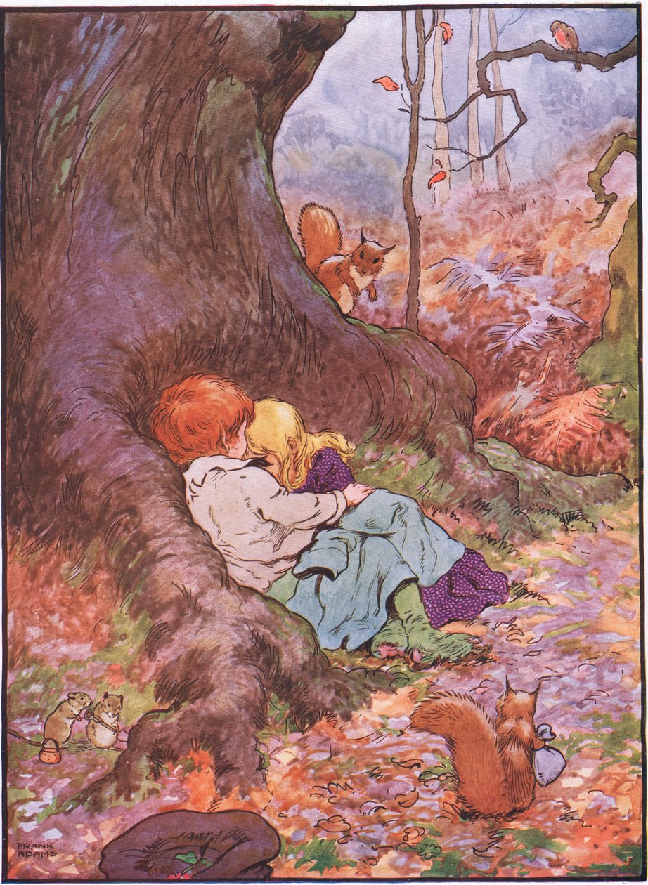 Bambini nel bosco, anni 