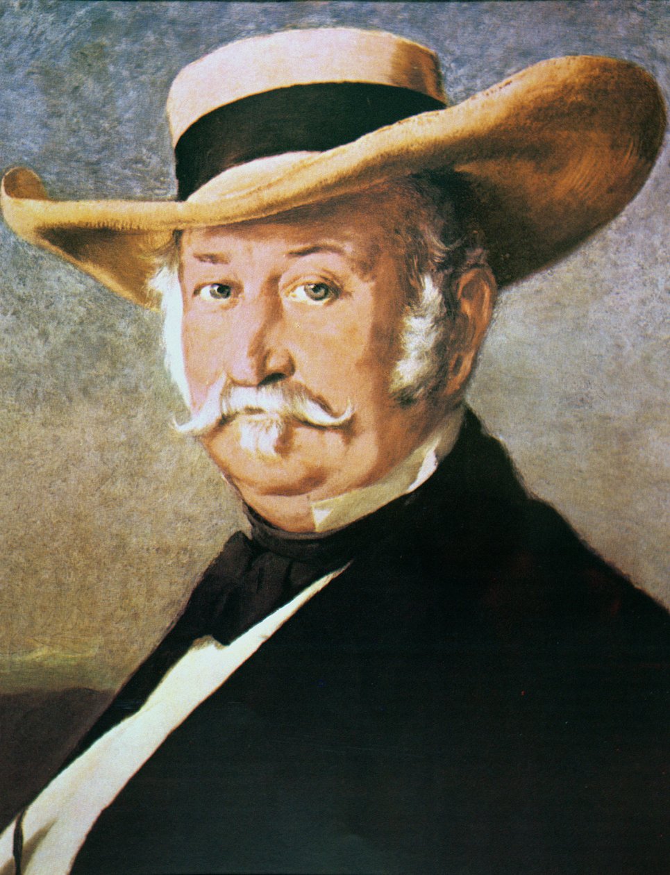 John Sutter (1803-80) 1866 da Frank Buchser