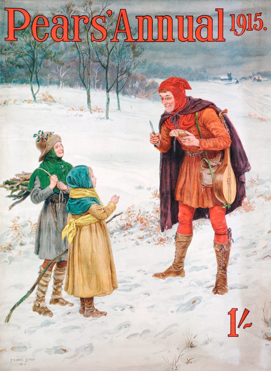 Copertina del Pears Annual, 1915 da Frank Dadd