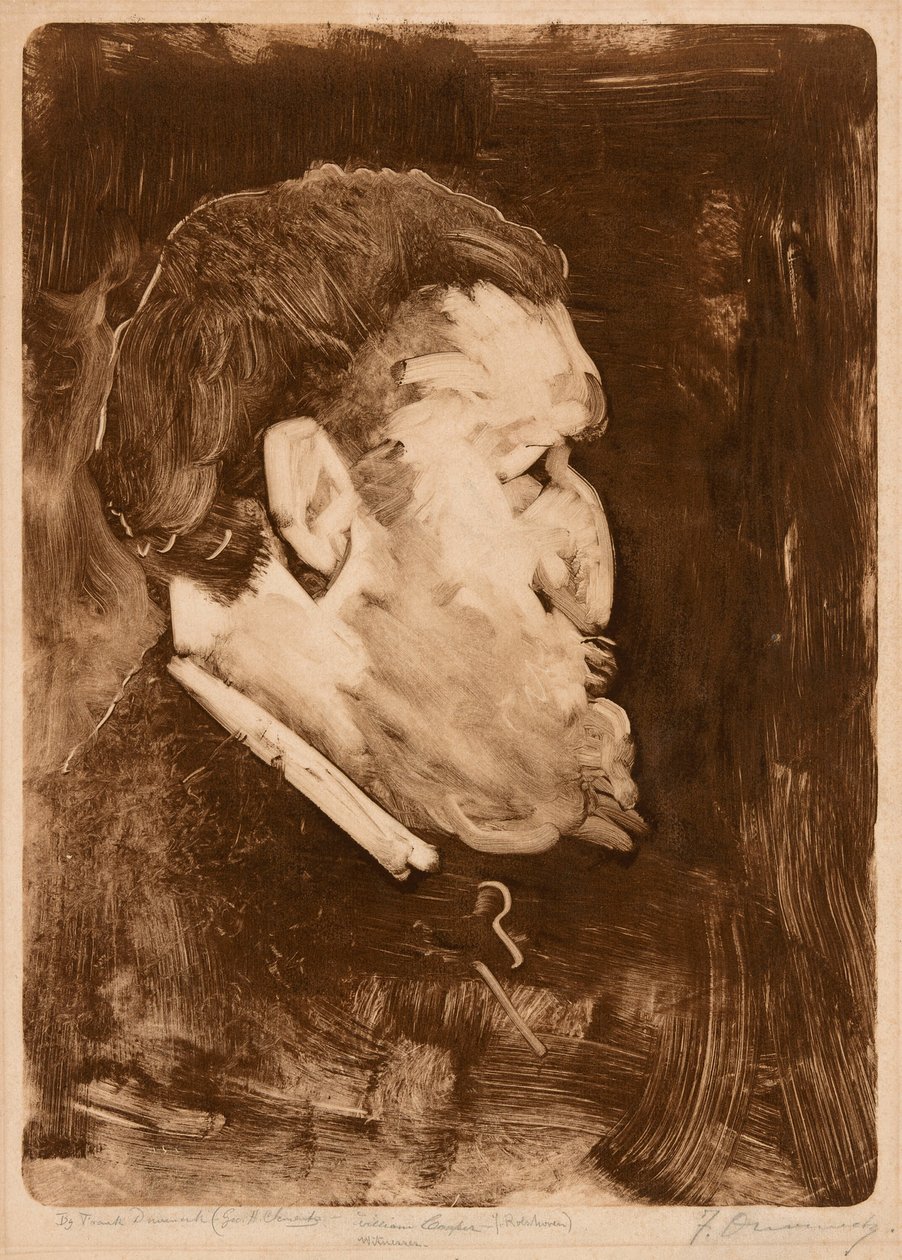 Caricatura di William Gedney Bunce da Frank Duveneck