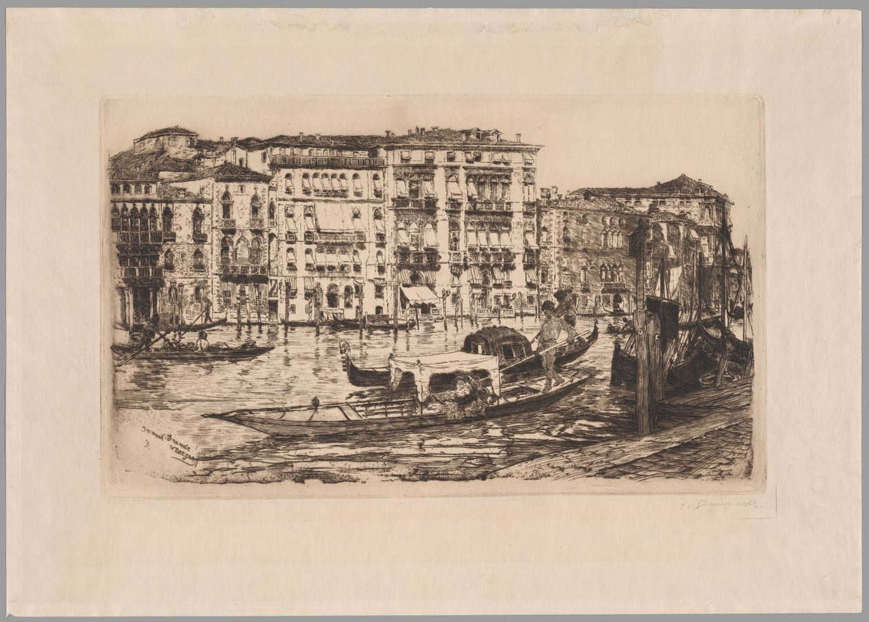 Canal Grande, Venezia da Frank Duveneck