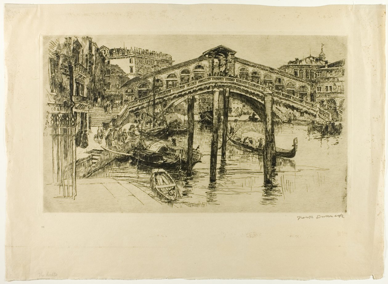 Il Rialto, Venezia da Frank Duveneck