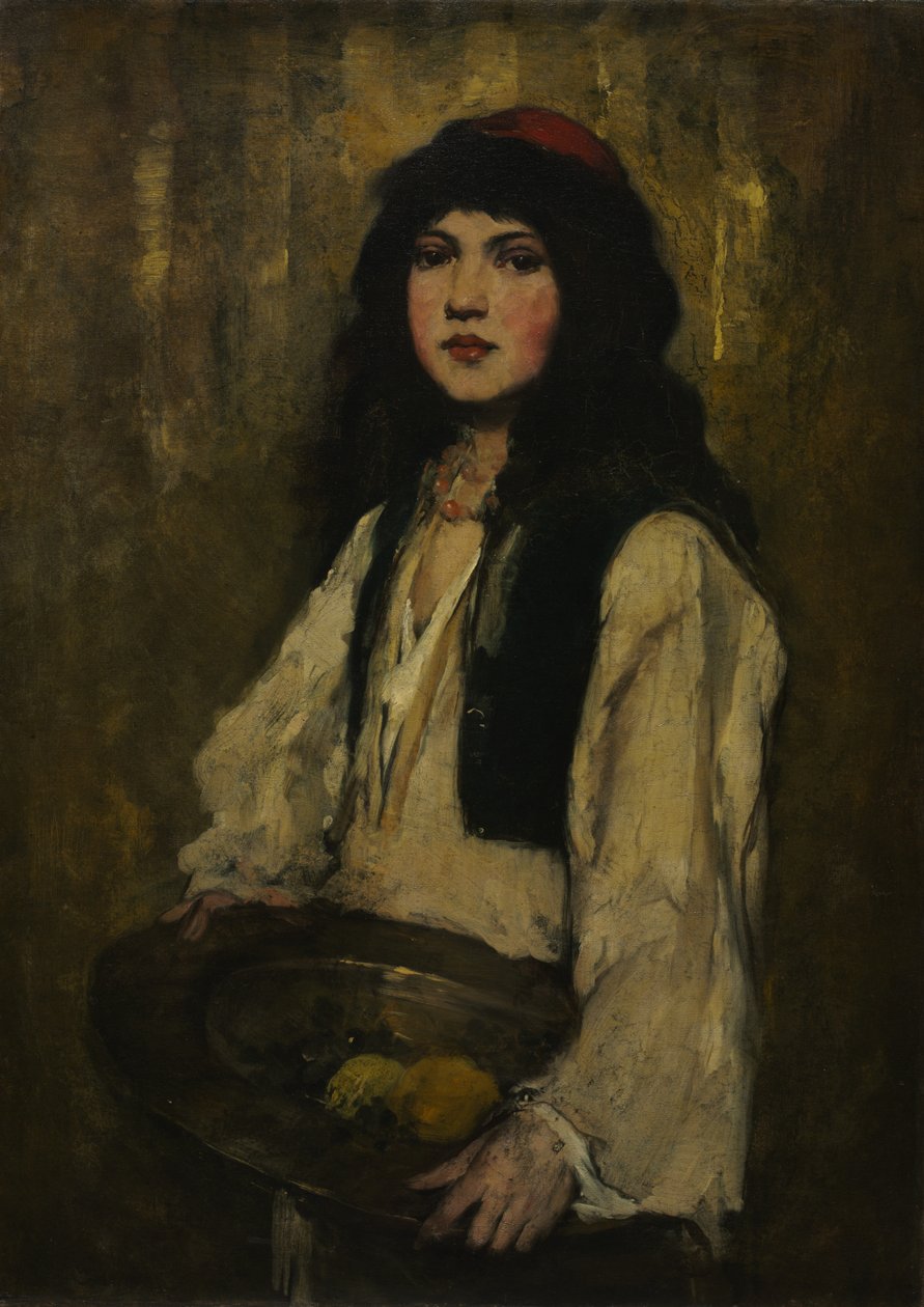 La ragazza veneziana, c. 1880 da Frank Duveneck