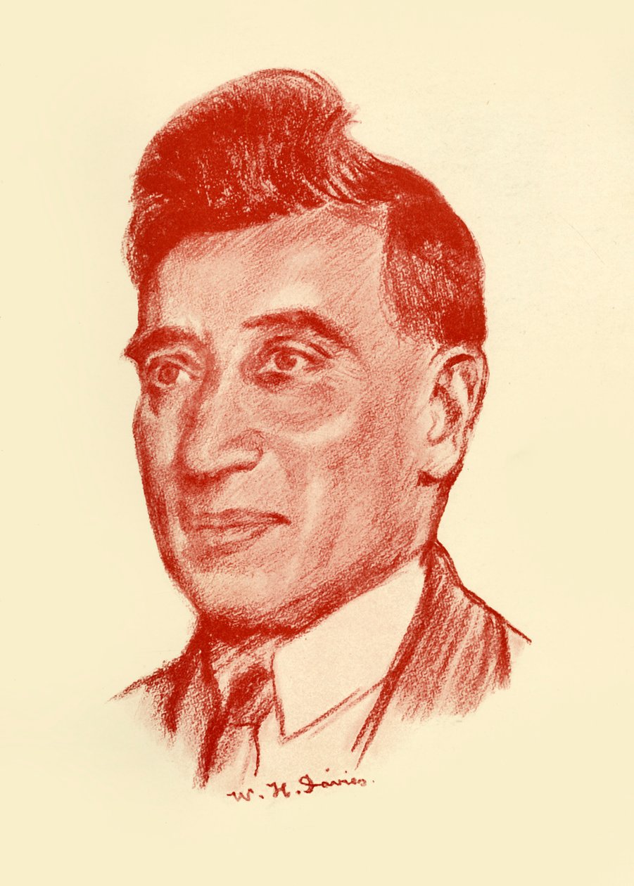 W. H. Davies, 1928 da Frank E Slater
