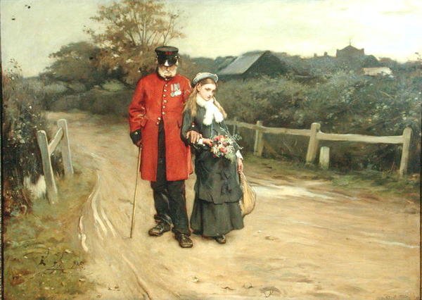 Tornando a casa da Frank Holl