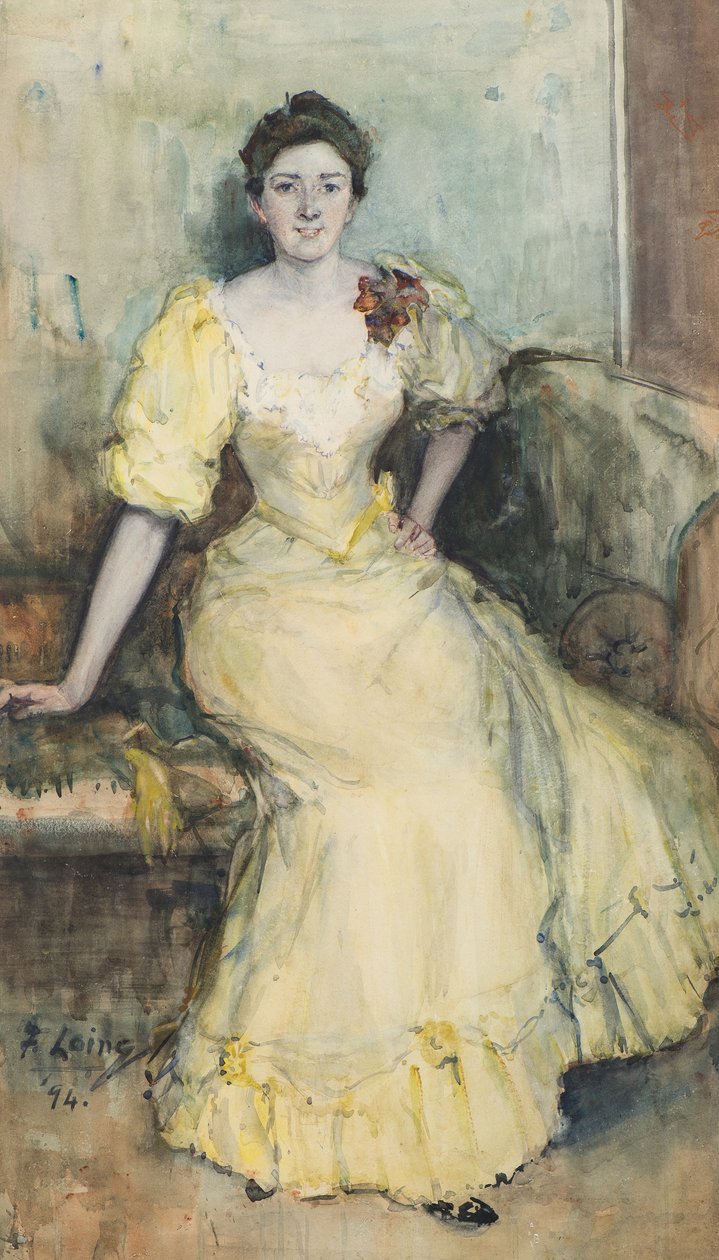La ragazza gialla da Frank Laing