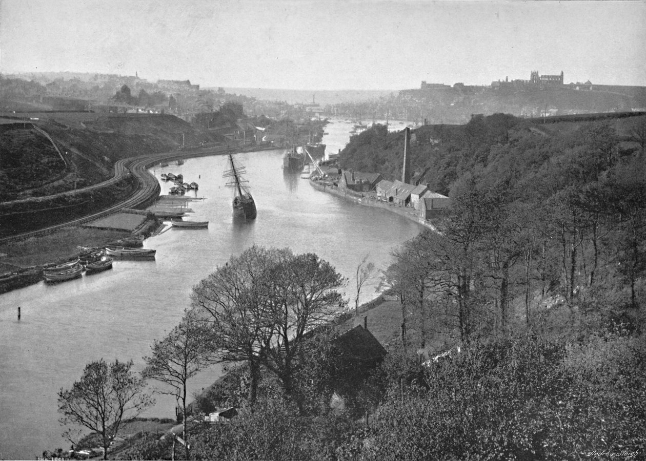 Whitby, da Larpool da Frank Meadow Sutcliffe