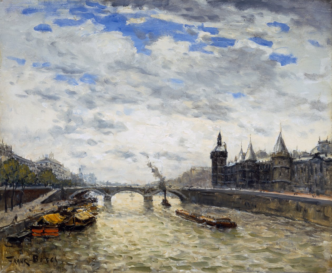 La Senna, Parigi da Frank Myers Boggs