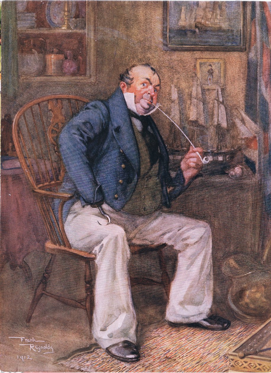 Capitano Cuttle (Dombey and Sons) da Frank Reynolds