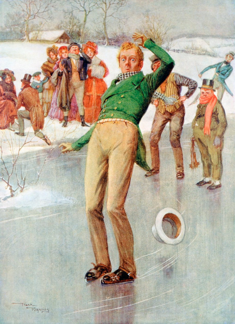 Mr Winkle sul Ghiaccio, 1915 da Frank Reynolds