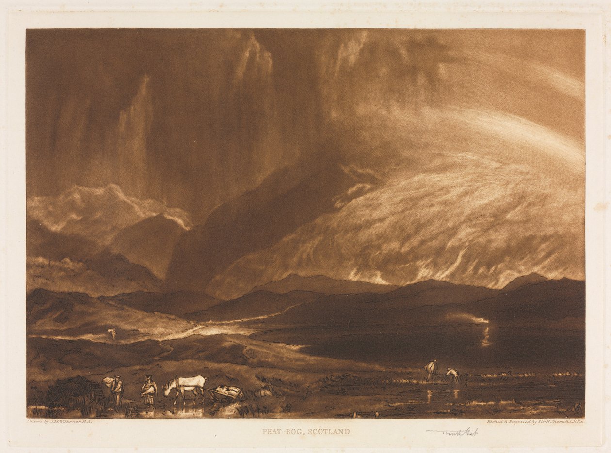 Torbiere, Scozia, 1937 da Frank Short