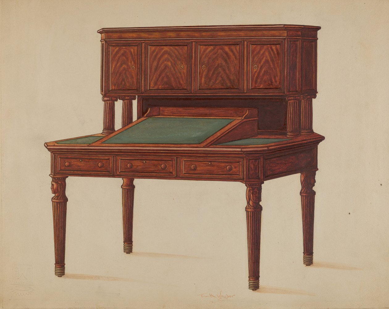 Scrivania da Frank Wenger