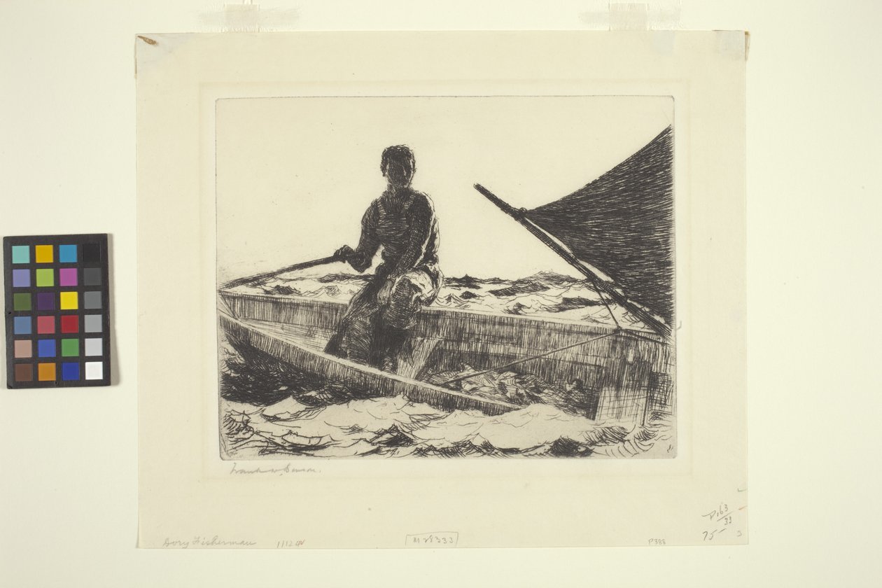 Pescatore di Dory da Frank Weston Benson