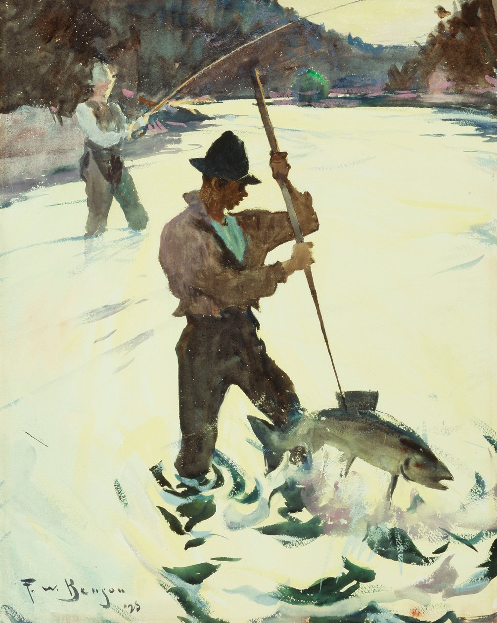 Pesca con la Lancia da Frank Weston Benson