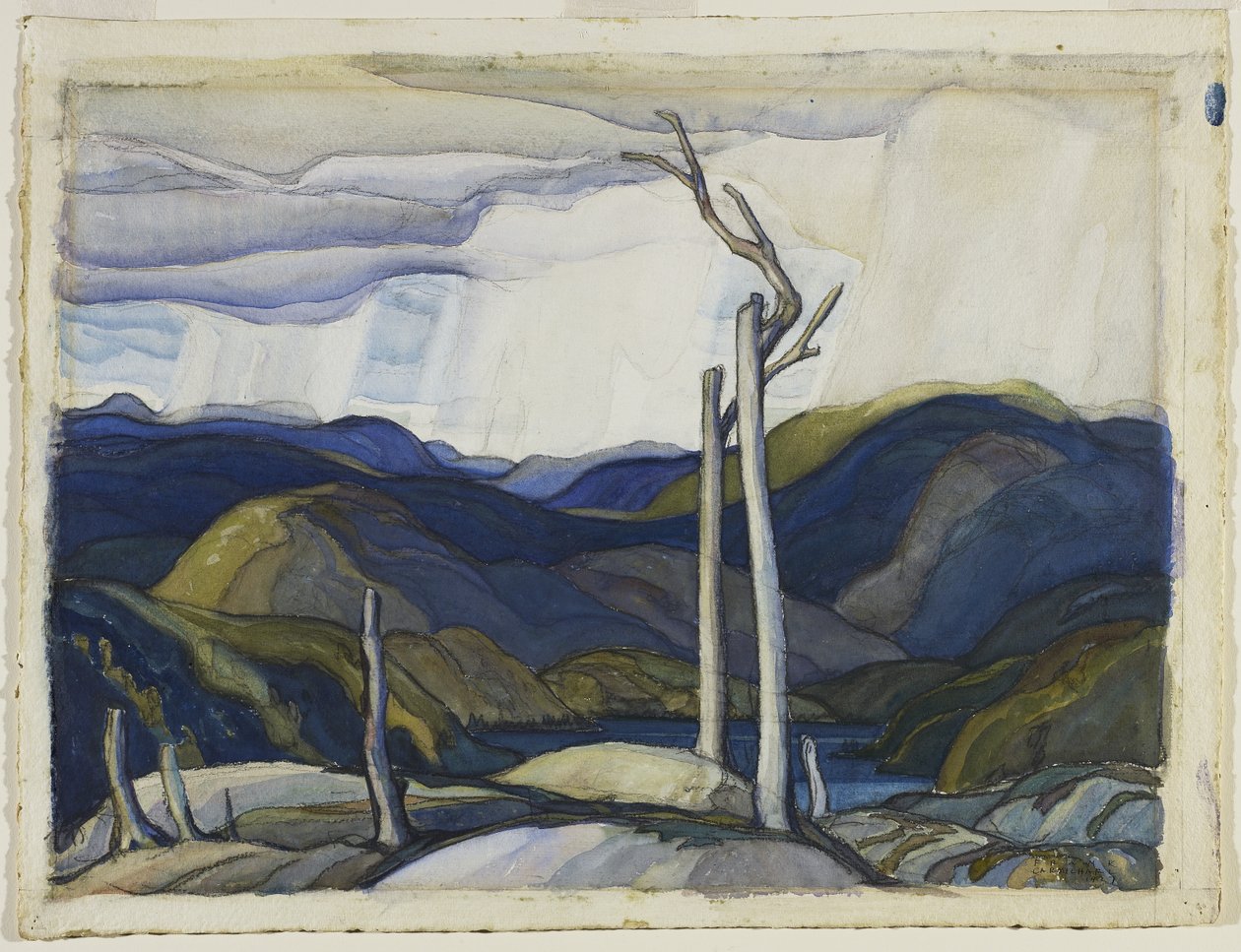 Nuvole di neve da Franklin Carmichael