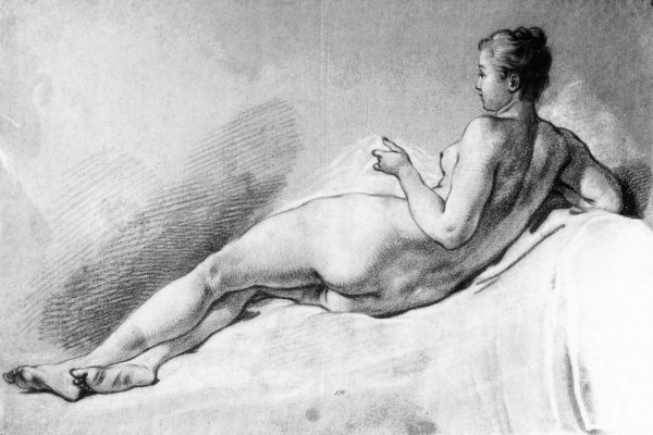 Nudo femminile da François Boucher