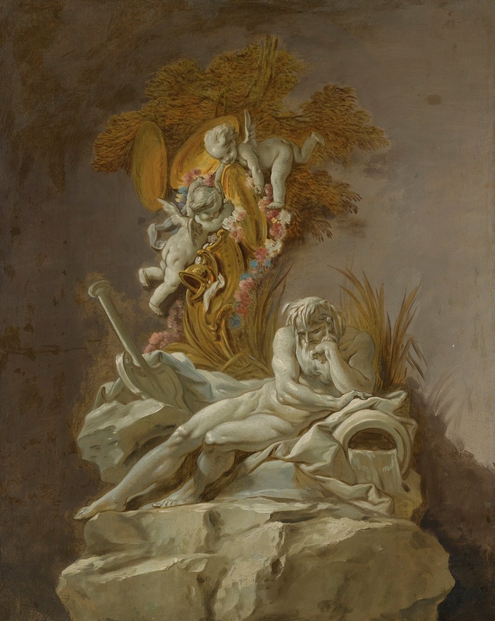 Studio di Fontana da François Boucher