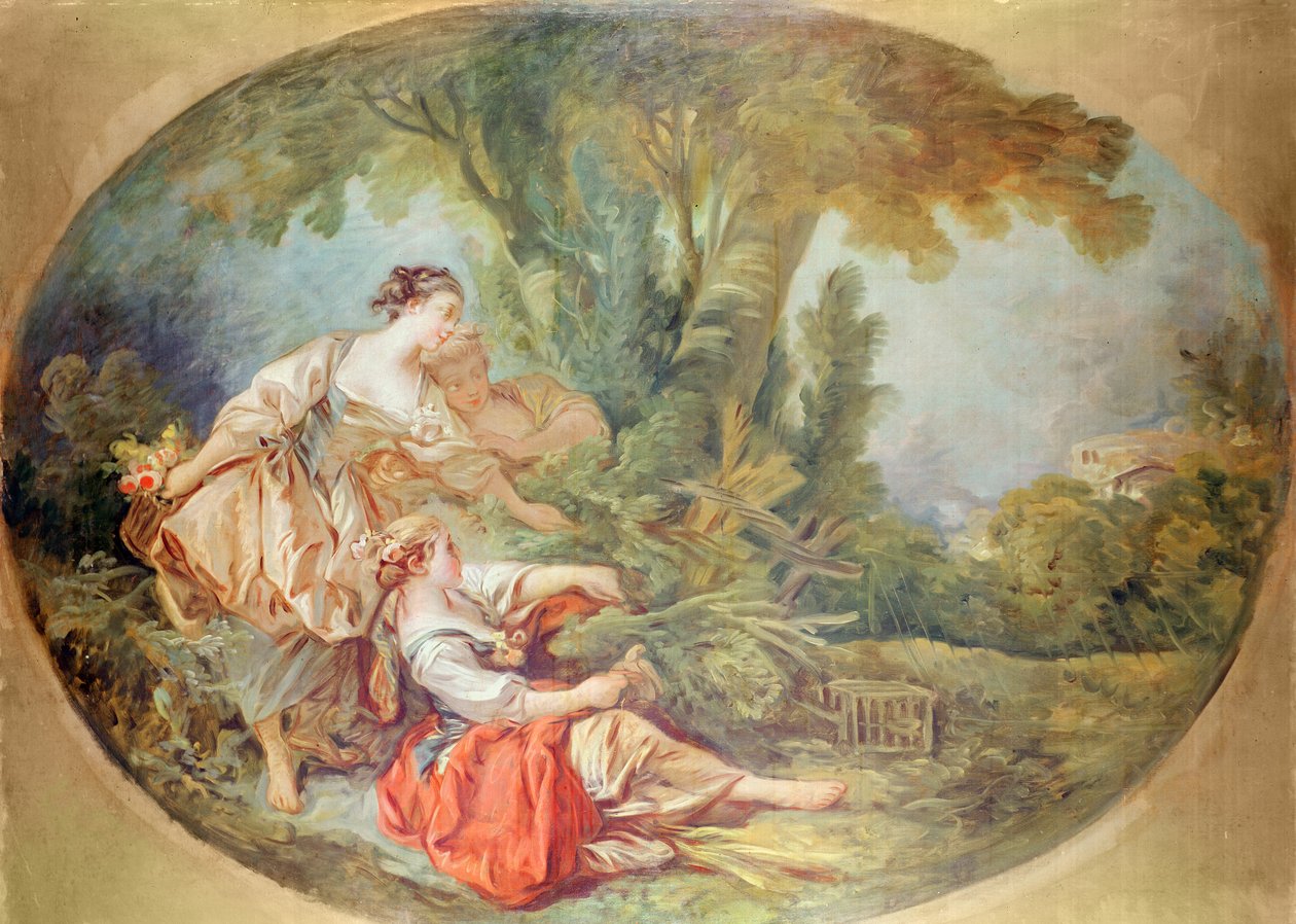 La gabbia degli uccelli da François Boucher