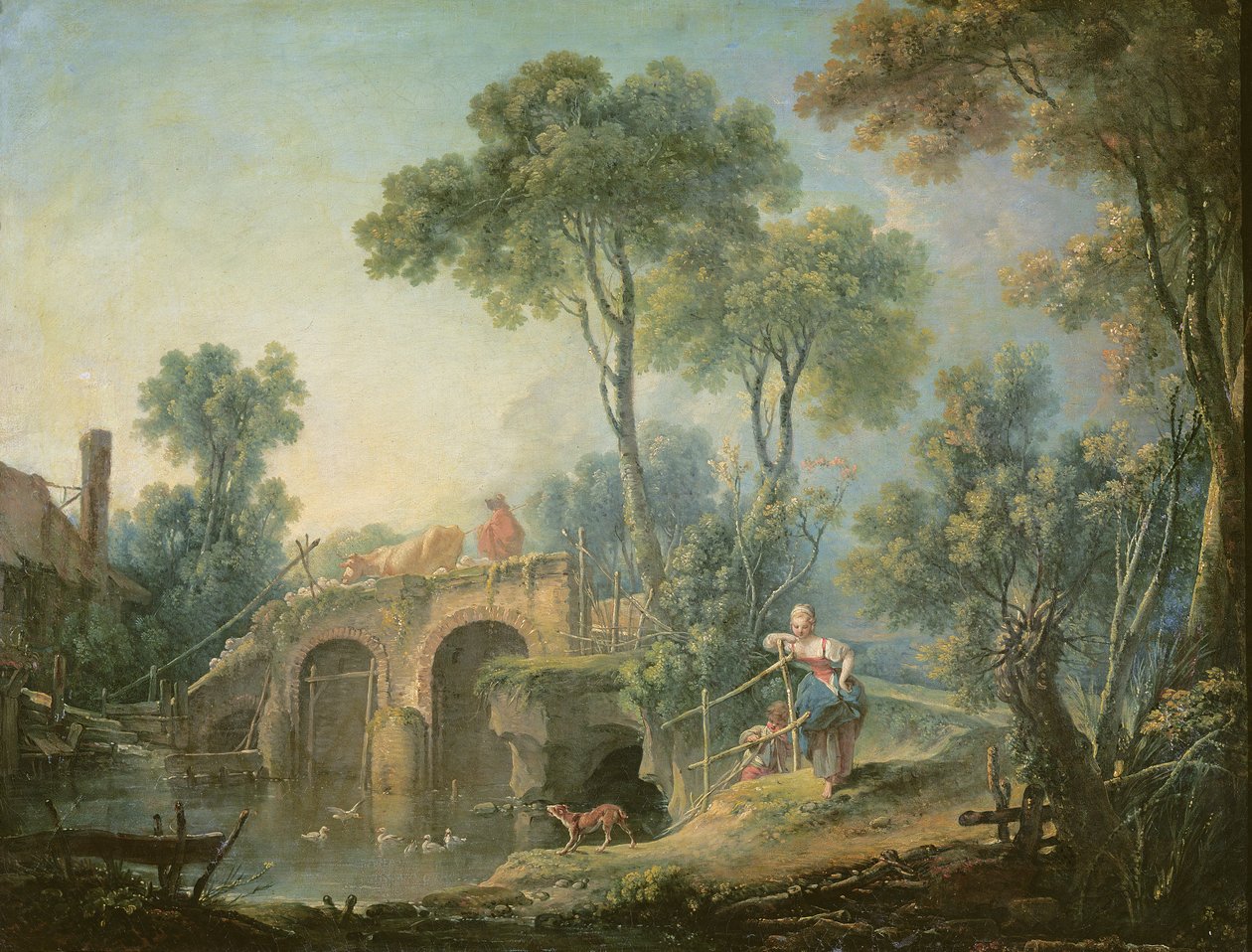 Il ponte, 1761 da François Boucher