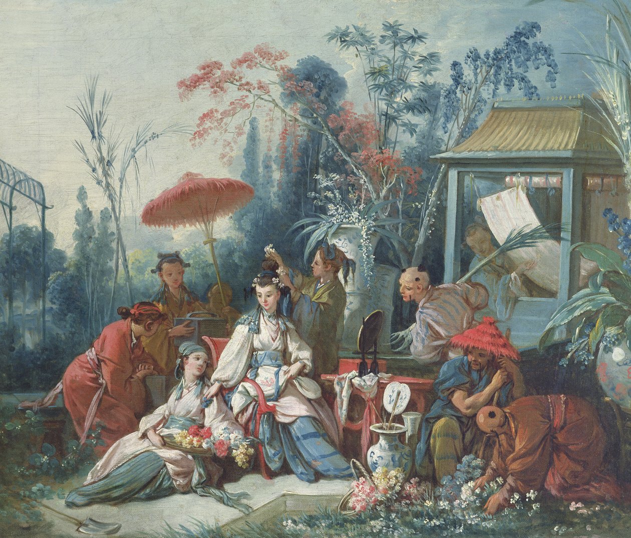 Il Giardino Cinese, c.1742 da François Boucher