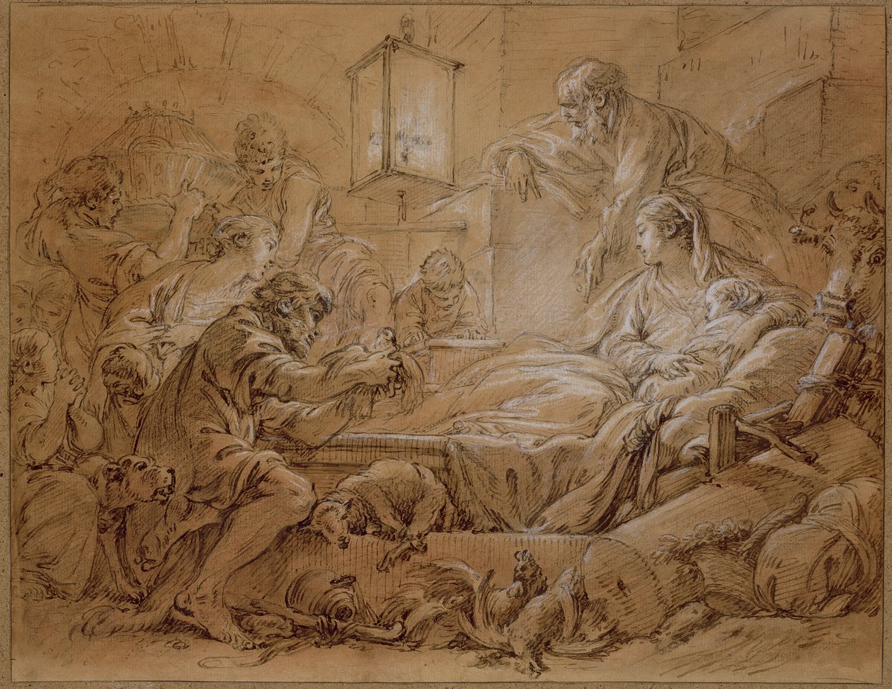 La Natività da François Boucher