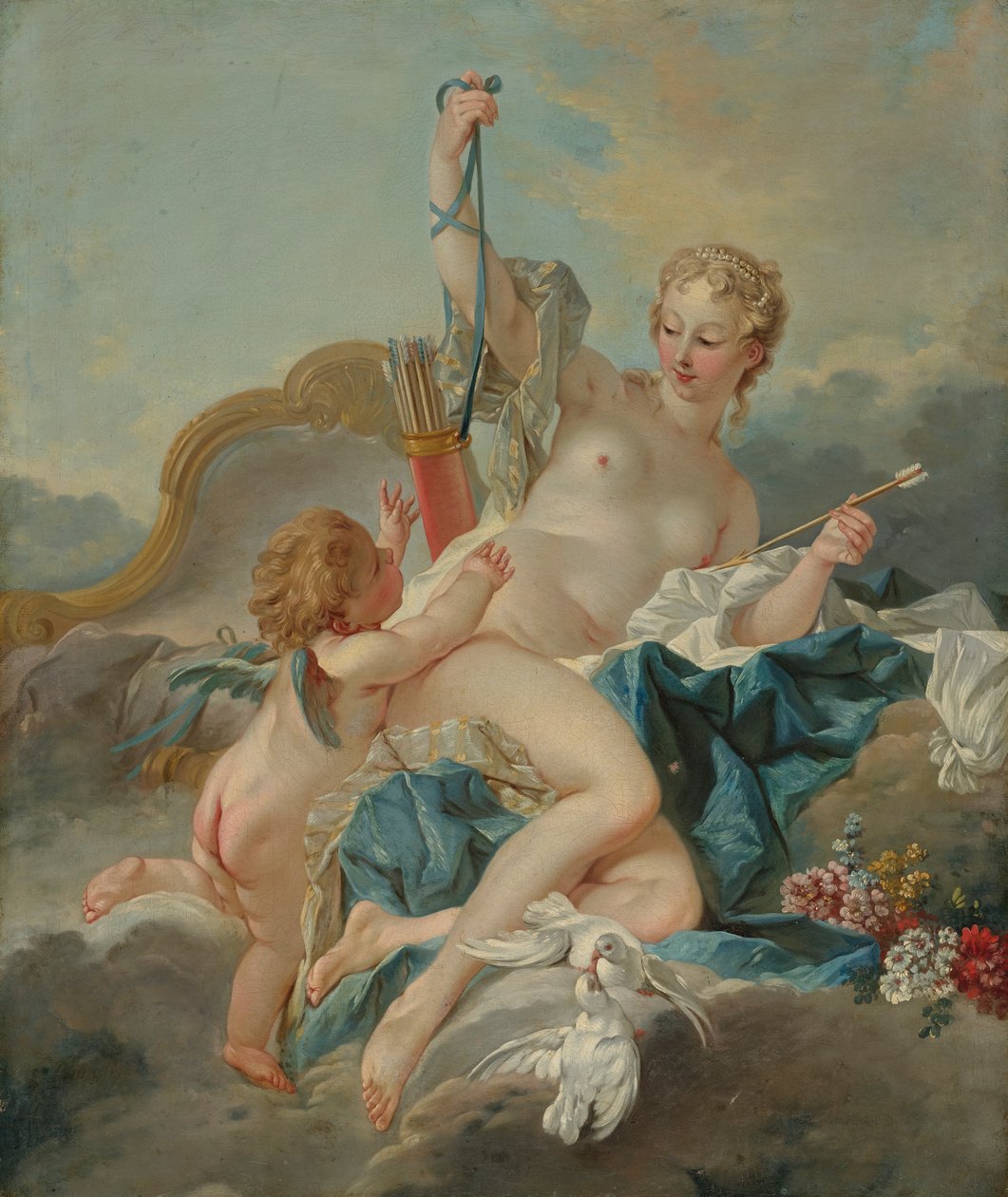 Venere disarma Cupido da François Boucher