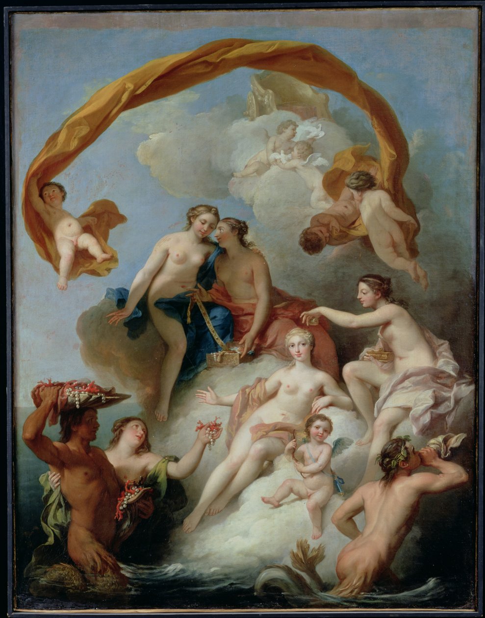 La toilette di Venere da François Lemoyne