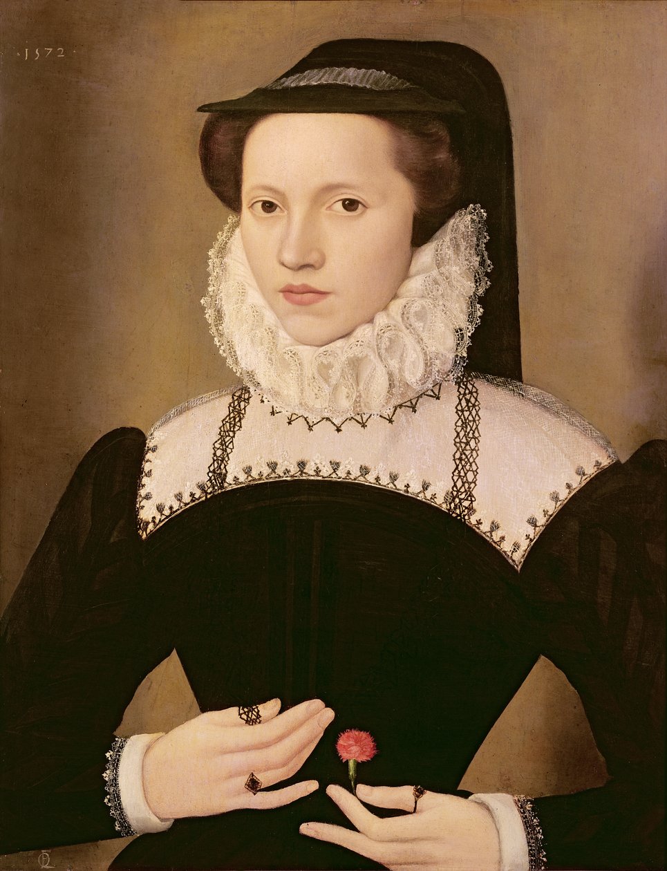 Ritratto di Anne Waltham, 1572 da François Quesnel