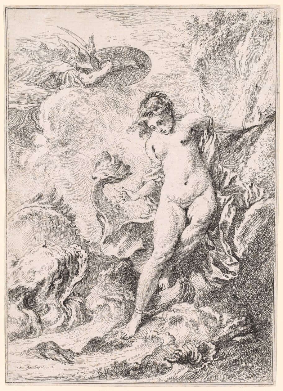Andromeda, 1734 da François Boucher
