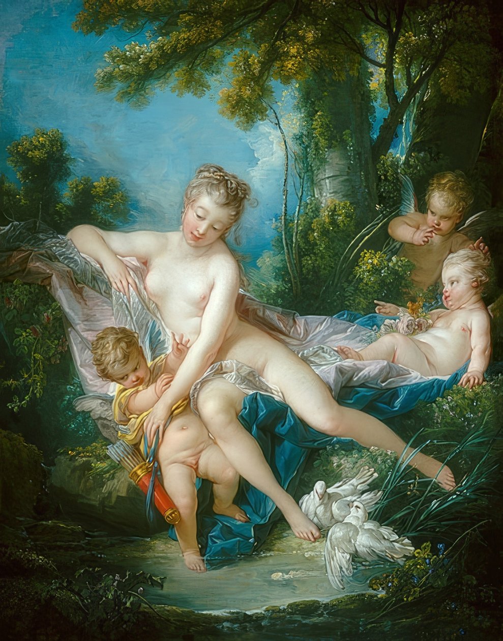 Il bagno di Venere da François Boucher