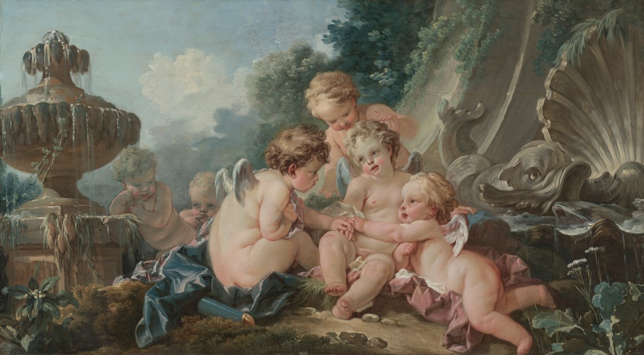 Cupidi in cospirazione da François Boucher