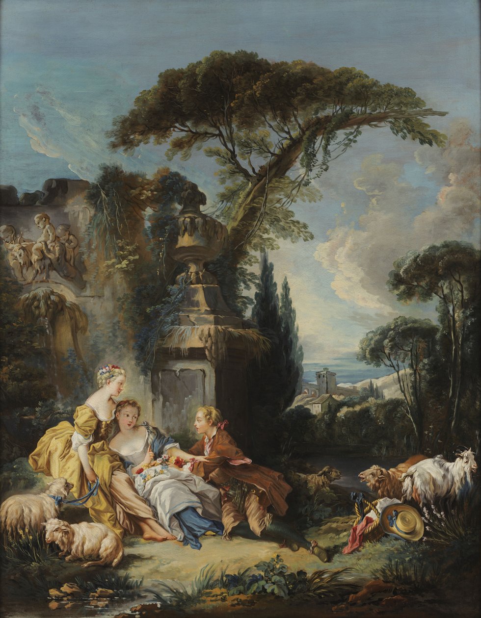 Scena pastorale da François Boucher