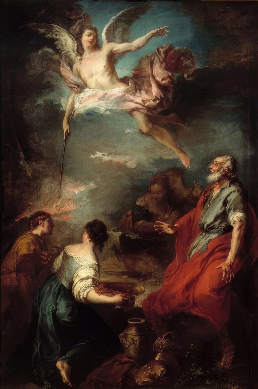 Sacrificio di Gedeone da François Boucher