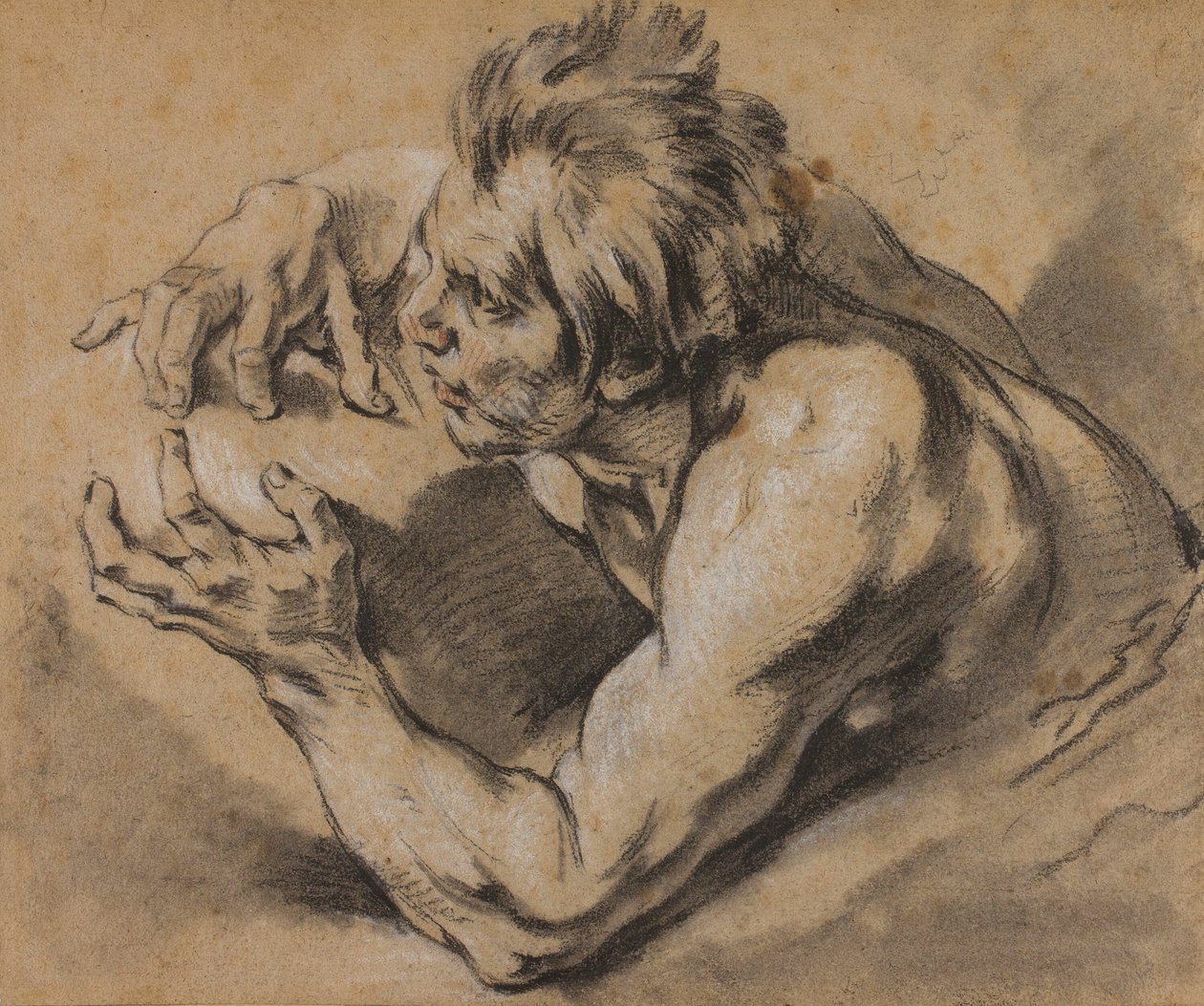 Studio di un tritone da François Boucher
