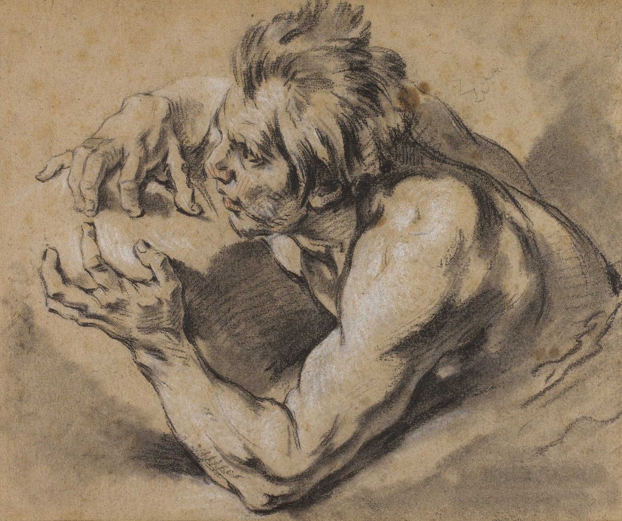 Studio di un Tritone, 1748-53 da François Boucher