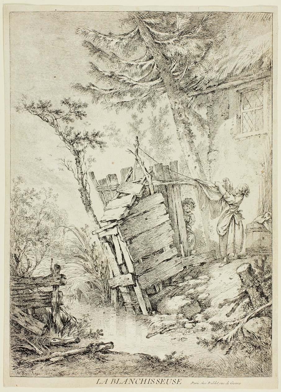 La Lavandaia da François Boucher