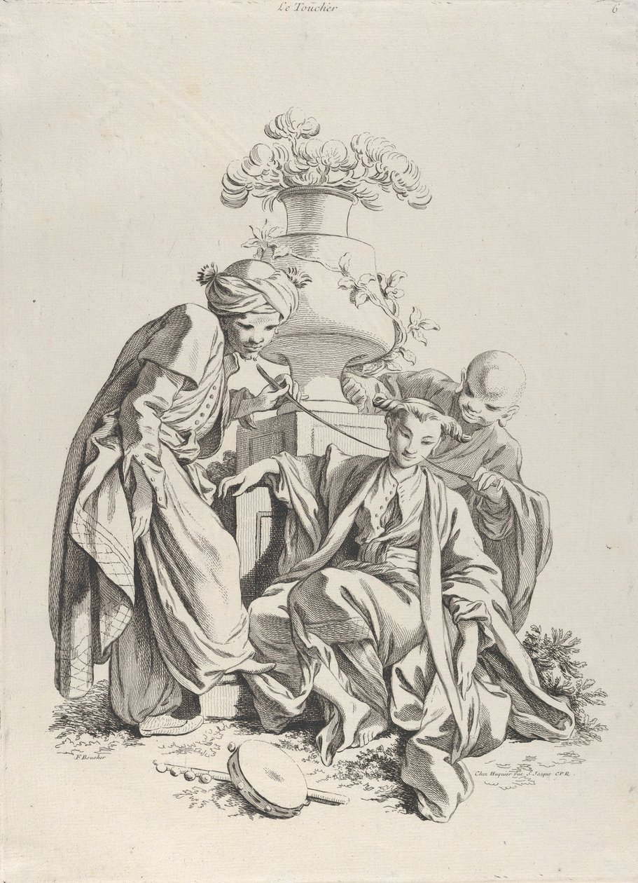 Tatto, da I Cinque Sensi da François Boucher