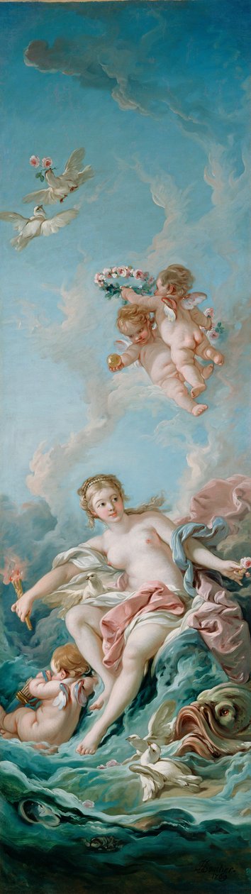 Venere sulle onde da François Boucher