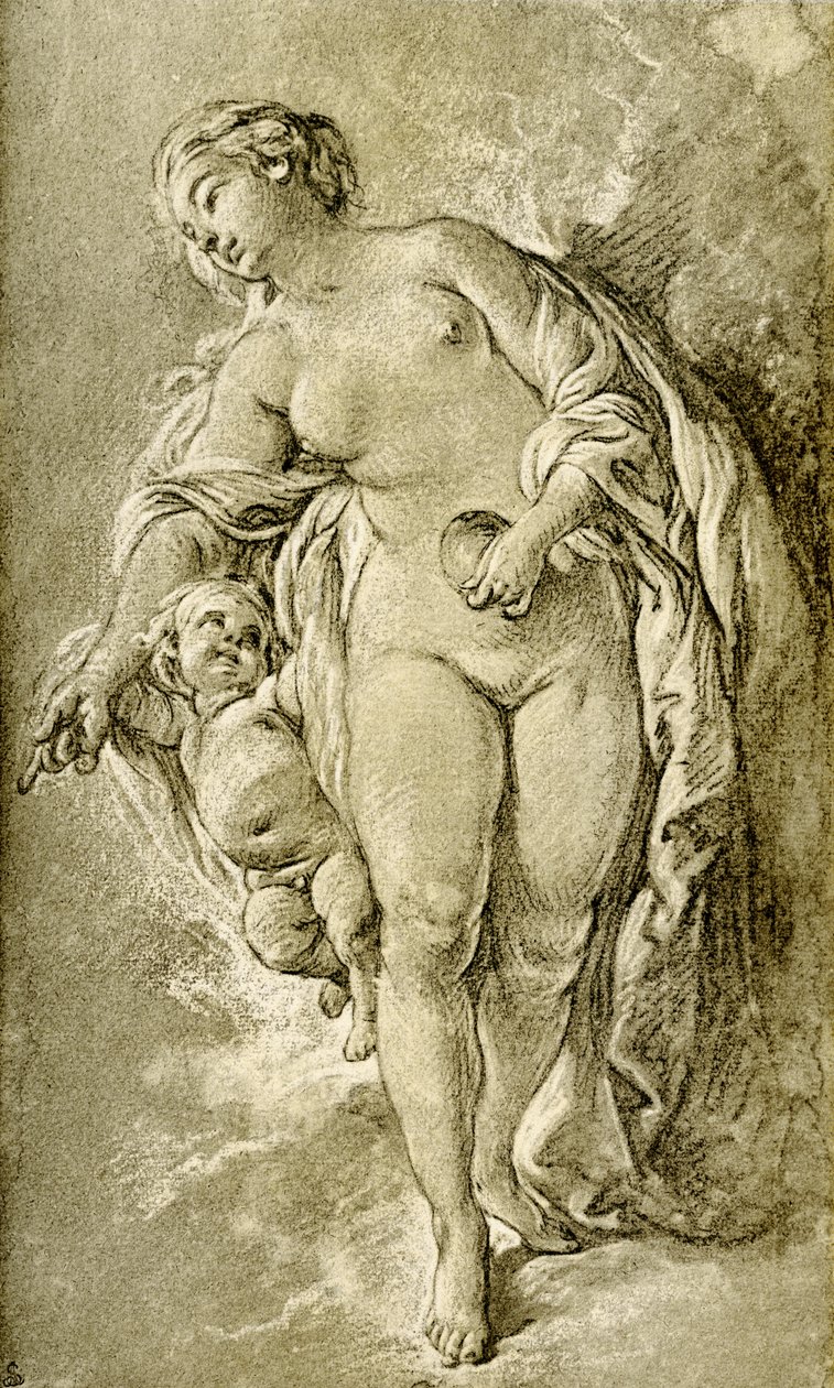 Venere con la mela da François Boucher