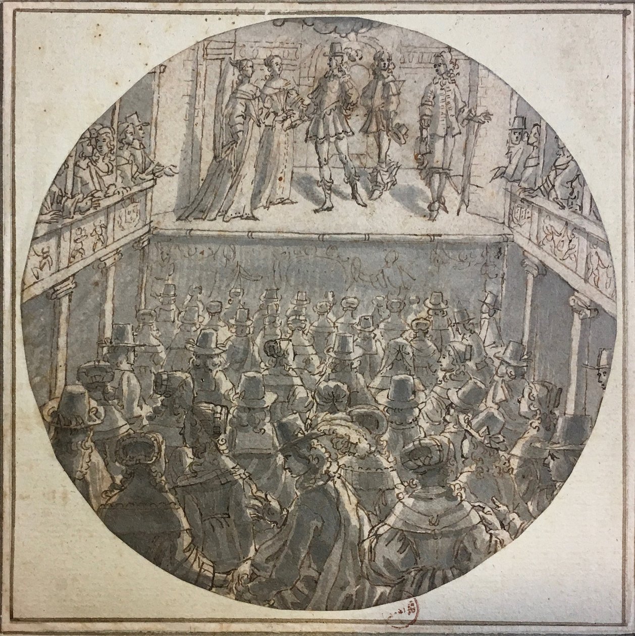 La Comédie da Francois Chauveau