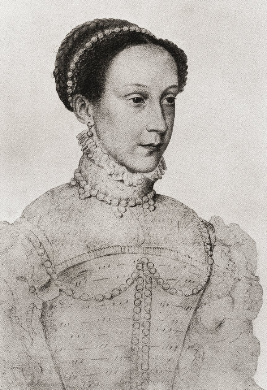Maria, Regina di Scozia da François Clouet