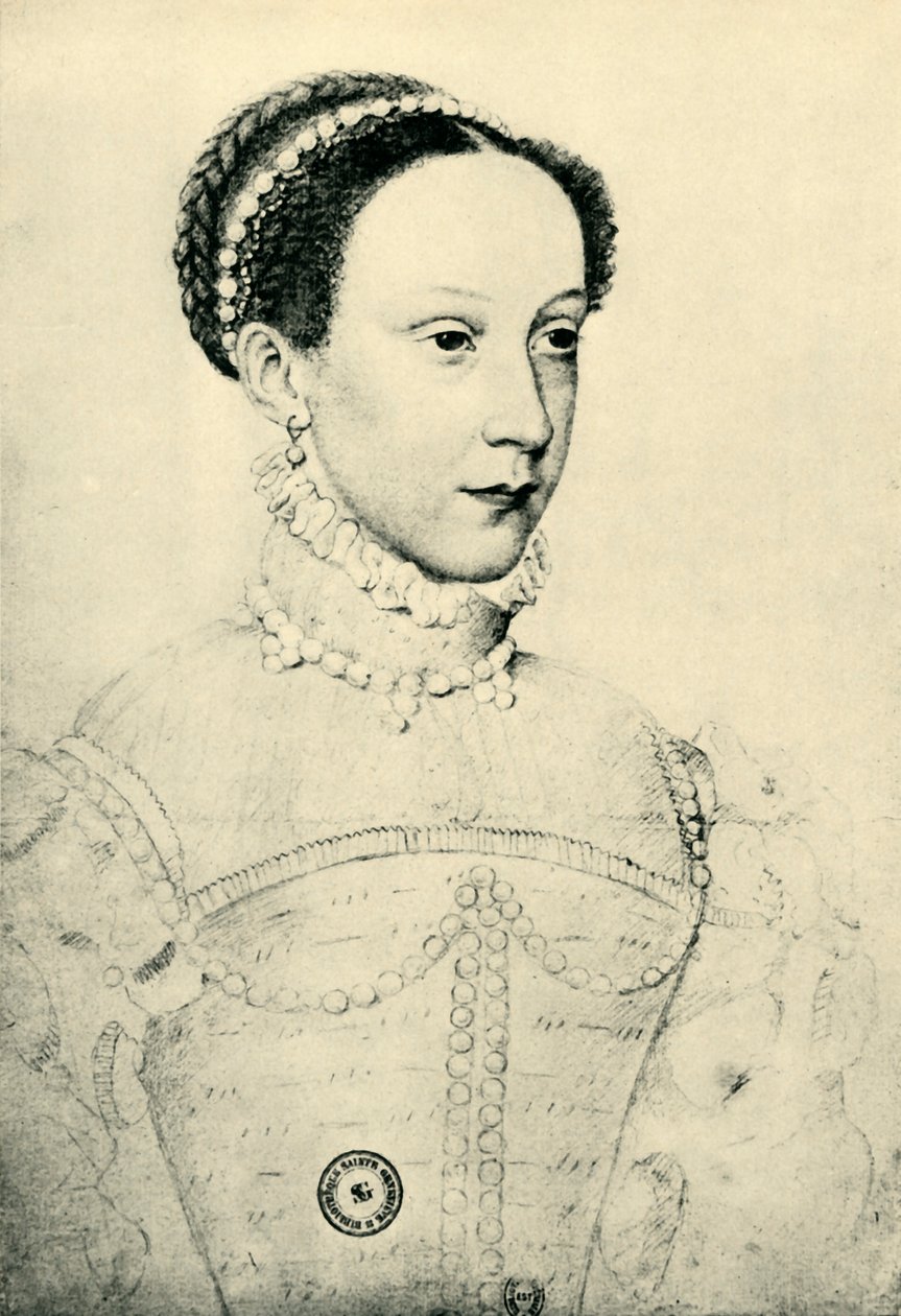 Maria, Regina di Scozia, 1559, 1943 da François Clouet