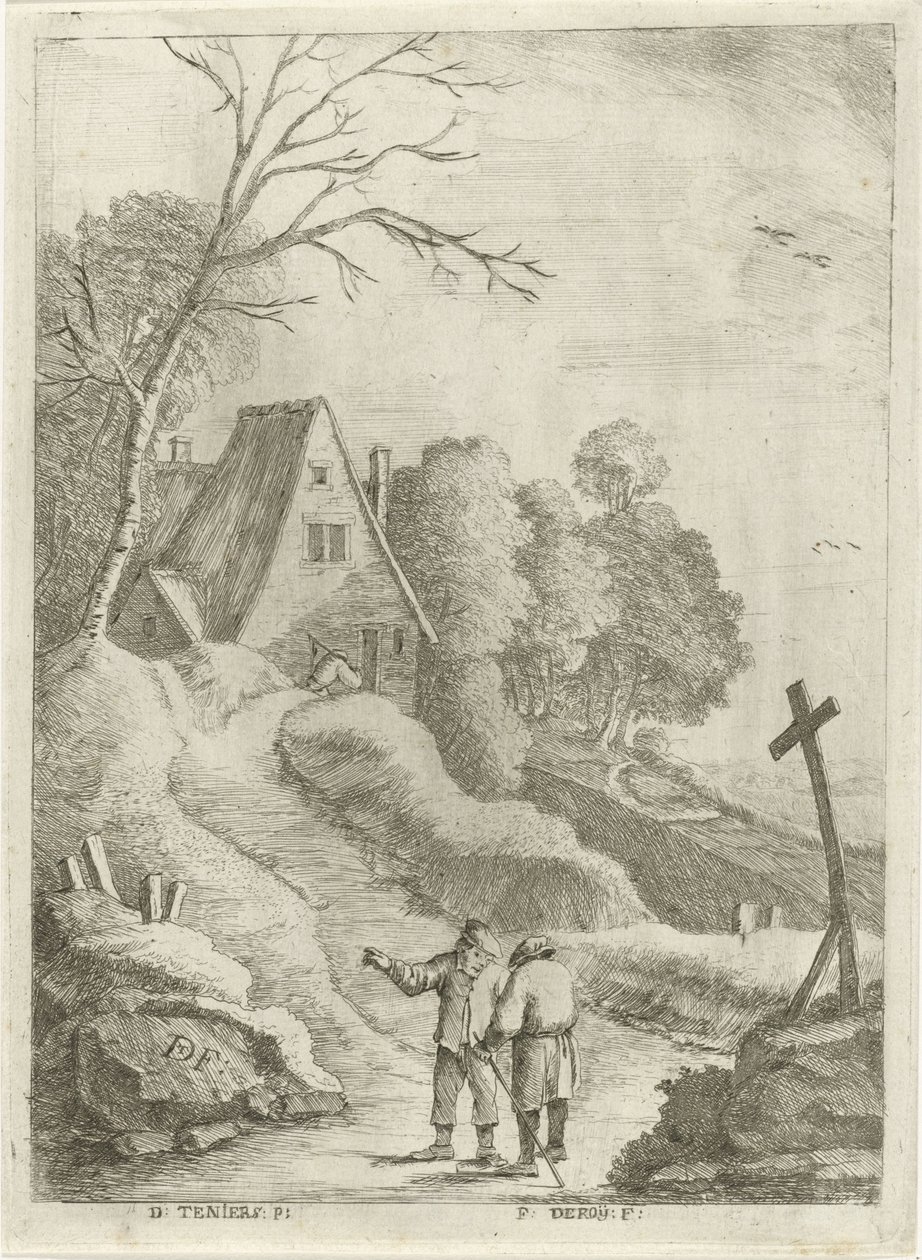 Paesaggio collinare da François Deroy