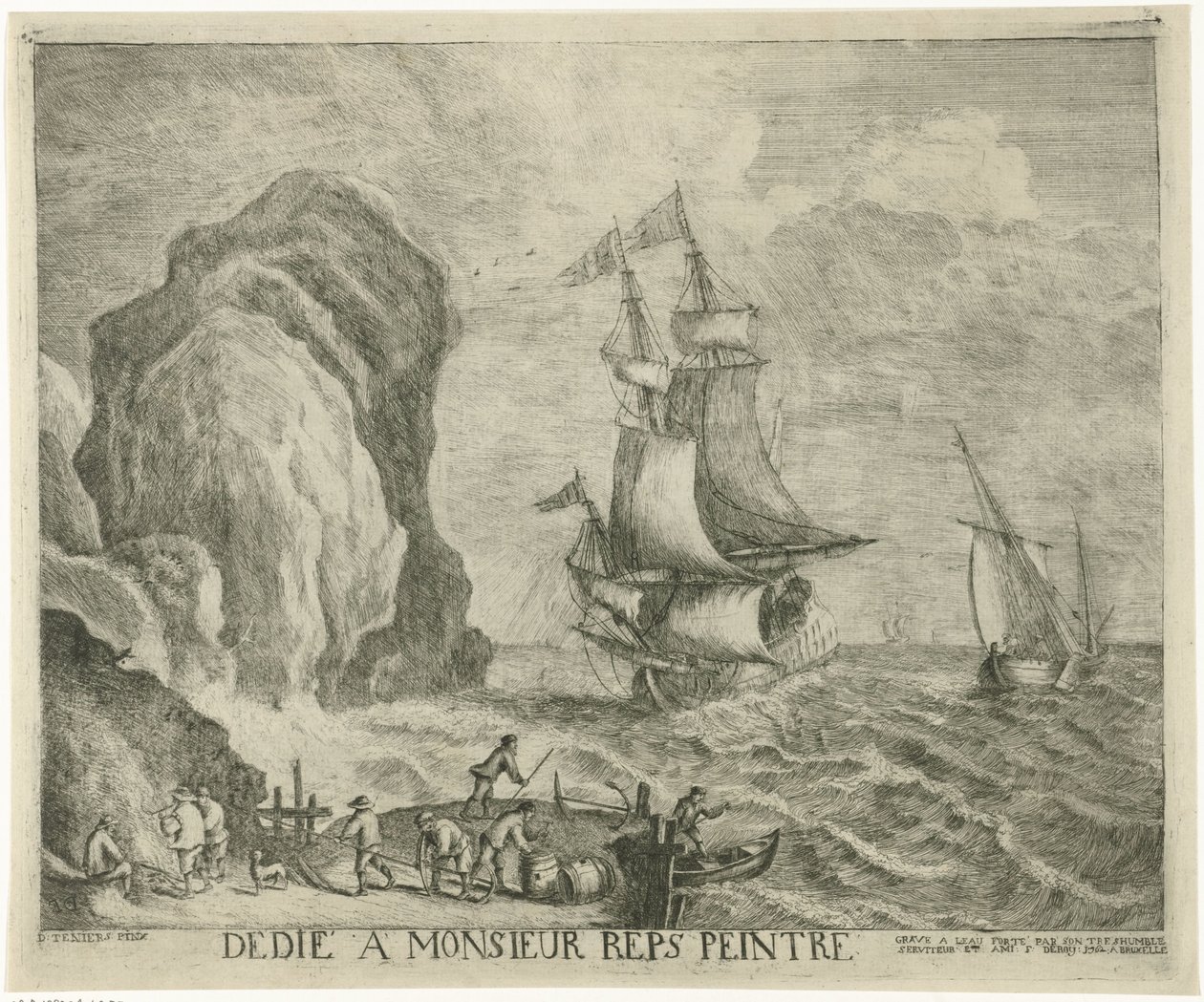 Veduta marina da François Deroy