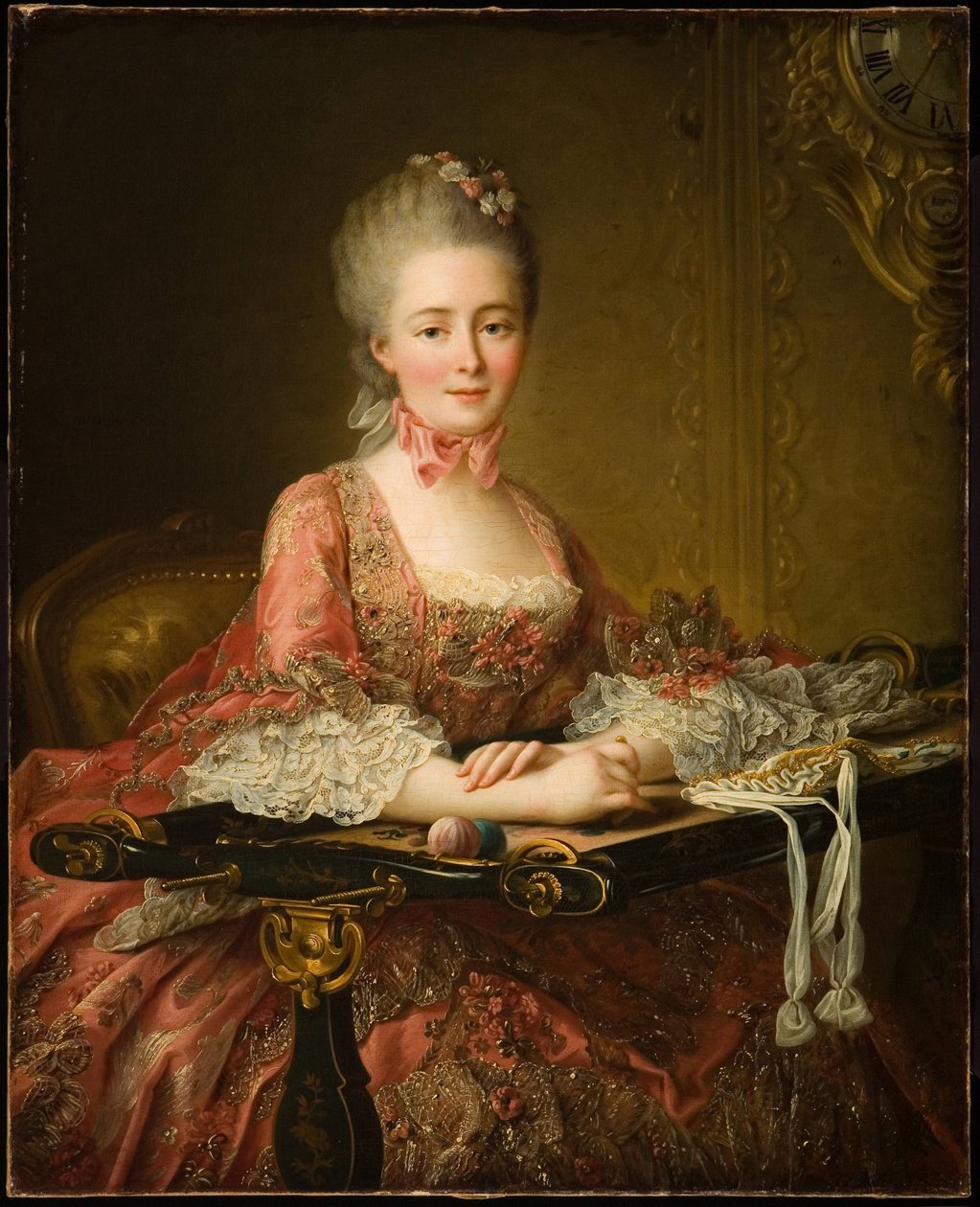 Marchesa di Caumont La Force da Francois Hubert Drouais
