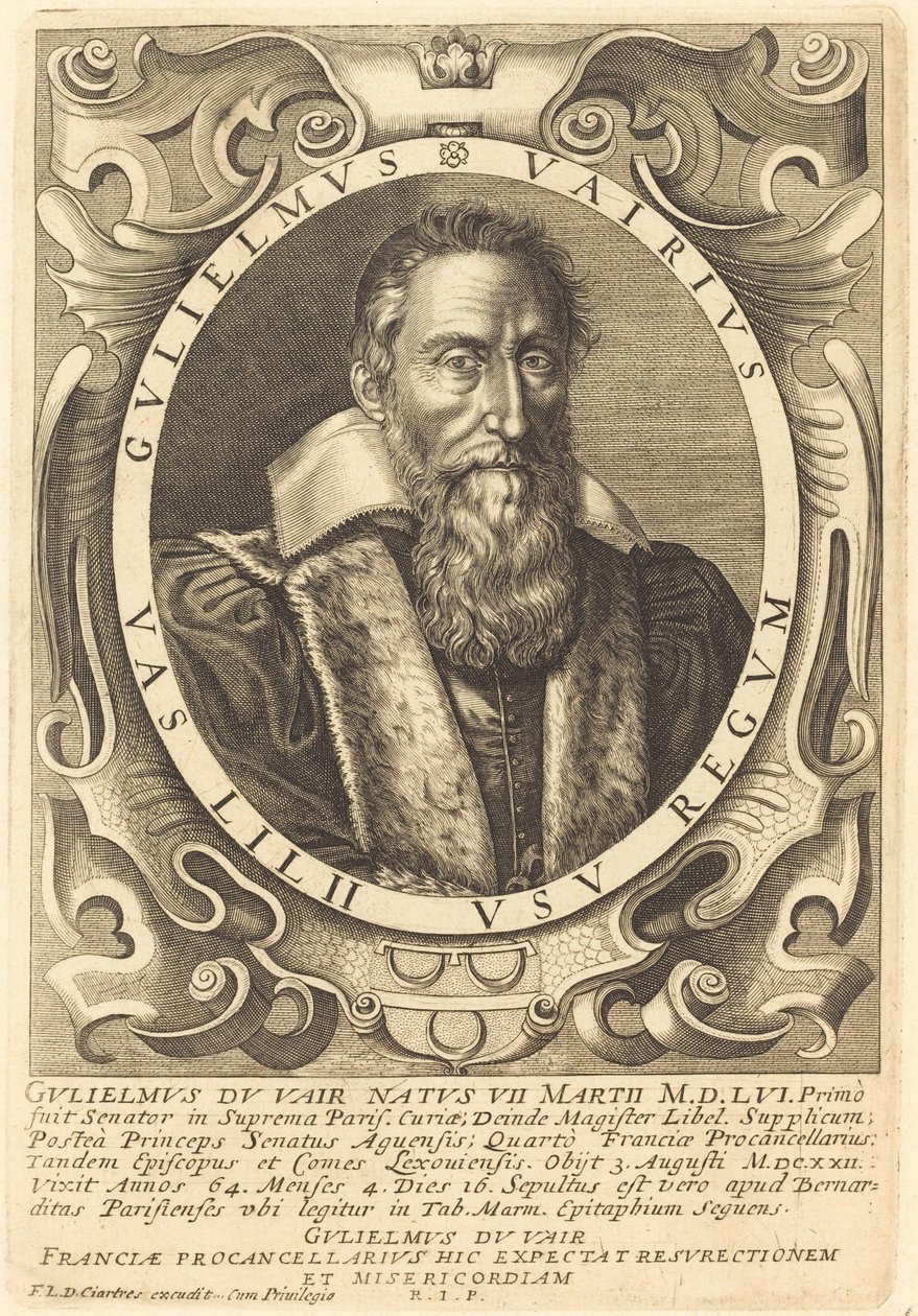 Guillaume du Vair da François Langlois